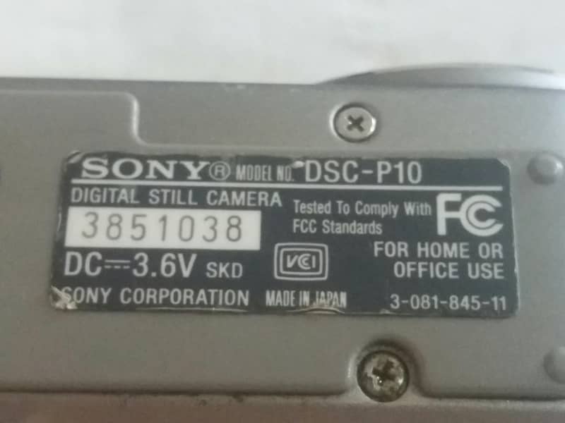 Sony Digital Camera 14