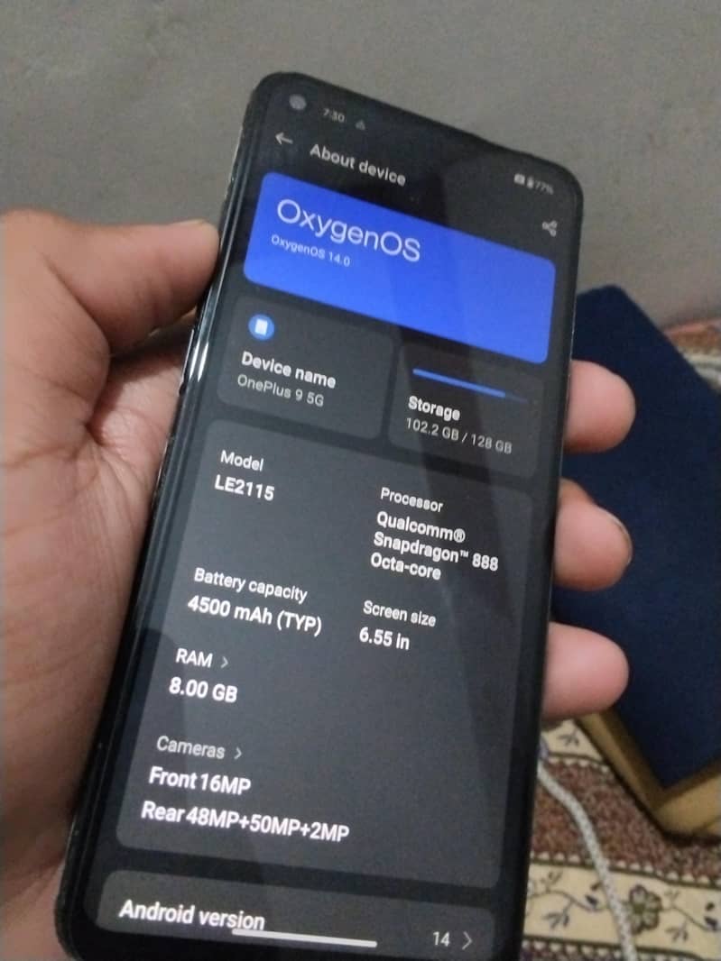 One Plus 9 5G 0