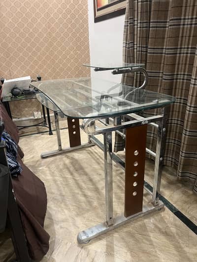Premium Glass Office / Computer Table – Modern & Stylish