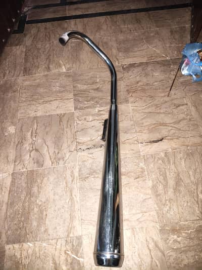 Honda 125 Silencer Chrome Good Condition