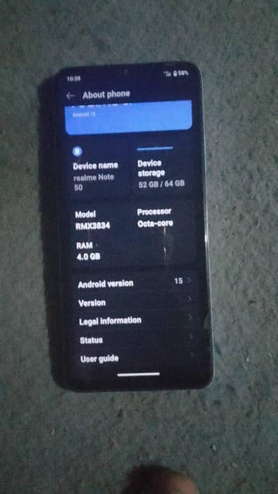 Realme Note 50