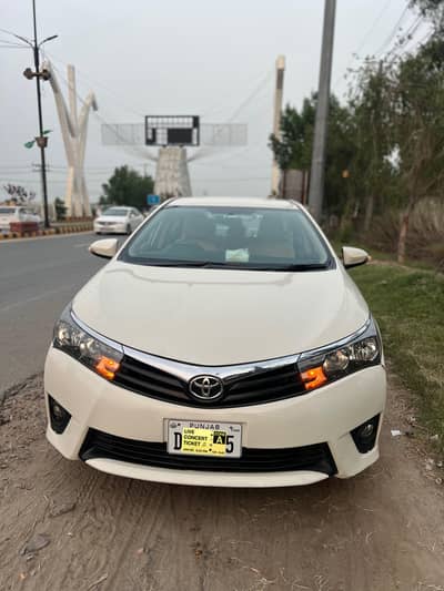 Toyota Corolla GLI 2016 automatic 1.3