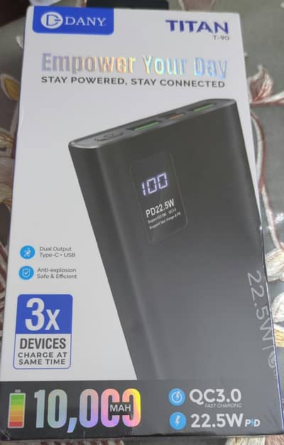 Brand New T 90  (10,000 MAH) Power Bank For Sale Urgent