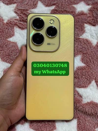Infinix Hot 40 Pro 8+8 256 GB storage full box