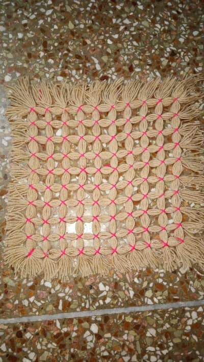 hand woven table mats