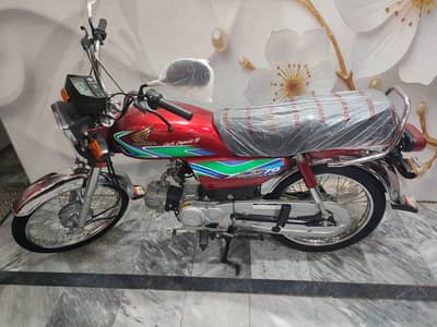 Hondah CD70 Antiq Bike 2018Model Totally genuine  overseas