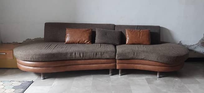 L shaped sofa