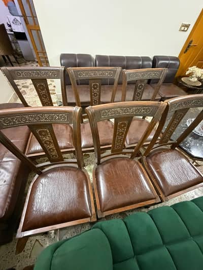 6 Dining chairs for sale
