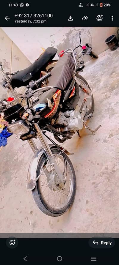 HONDA CG 125 SELF START