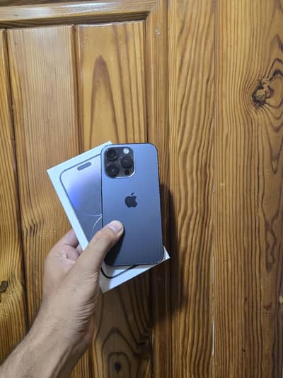 14 Pro 256 FU Phy+eSim Non PTA 9.5/10 BH 88 Original with Box Cable