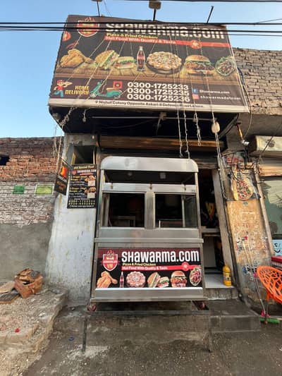 I am selling fast food setup