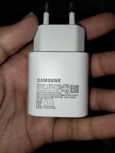 Samsung 25W Charger 1 month used with box