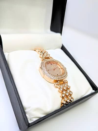 Women Luxury Rhinestone Watch