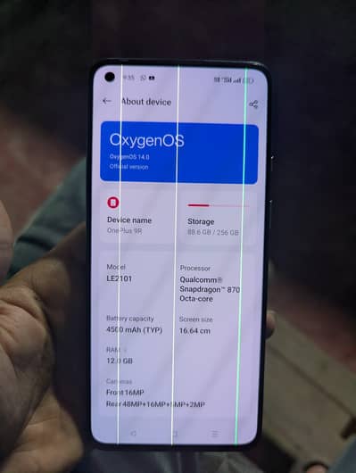 One Plus 9R dual 24/256