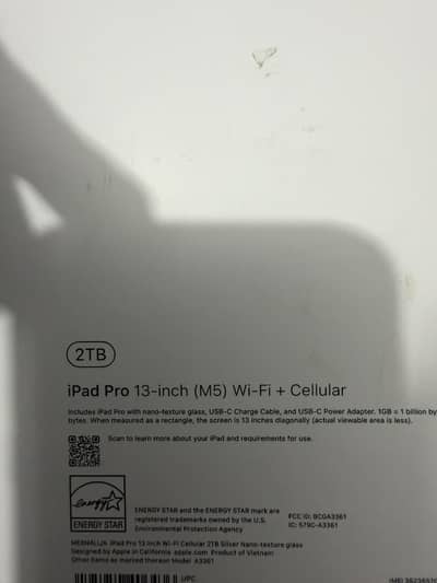 Ipad Pro m5 13 inch