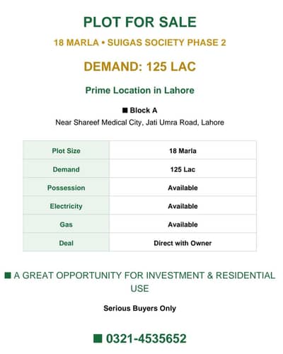 residential plot for sale
