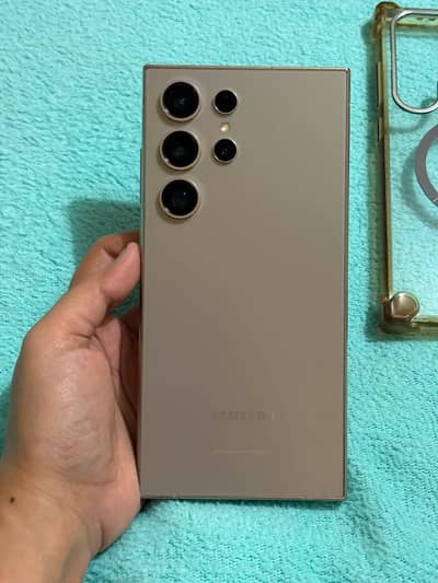 Samsung Mobile S24 Ultra 12GB 256GB full box Whatsapp no 03039430357