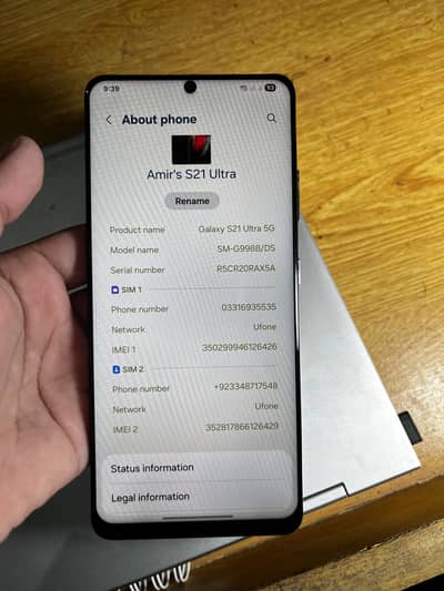 Samsung s21 ultra 256gb