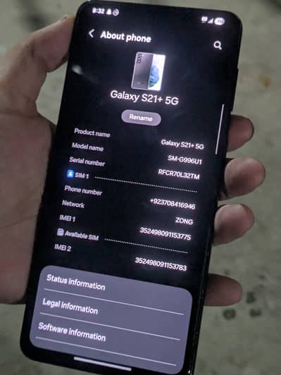 Samsung Mobile S21 Plus