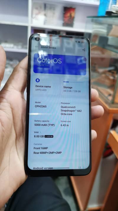 Oppo A95 Fresh Peace 9/10