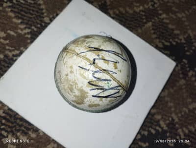 babar Azam signed ball played in semi final 2025