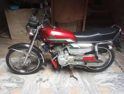 HONDA CG 125S SELF STRAT 5 GARE SILVER EDITION