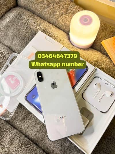 Apple iPhone X pta approved 256gb contact Whatsapp