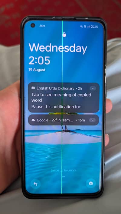 One Plus 9 Pro5g one green line approved 8/256 mint condition