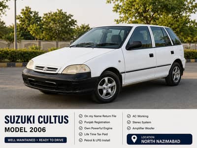 Suzuki Cultus 2006 North Nazimabad