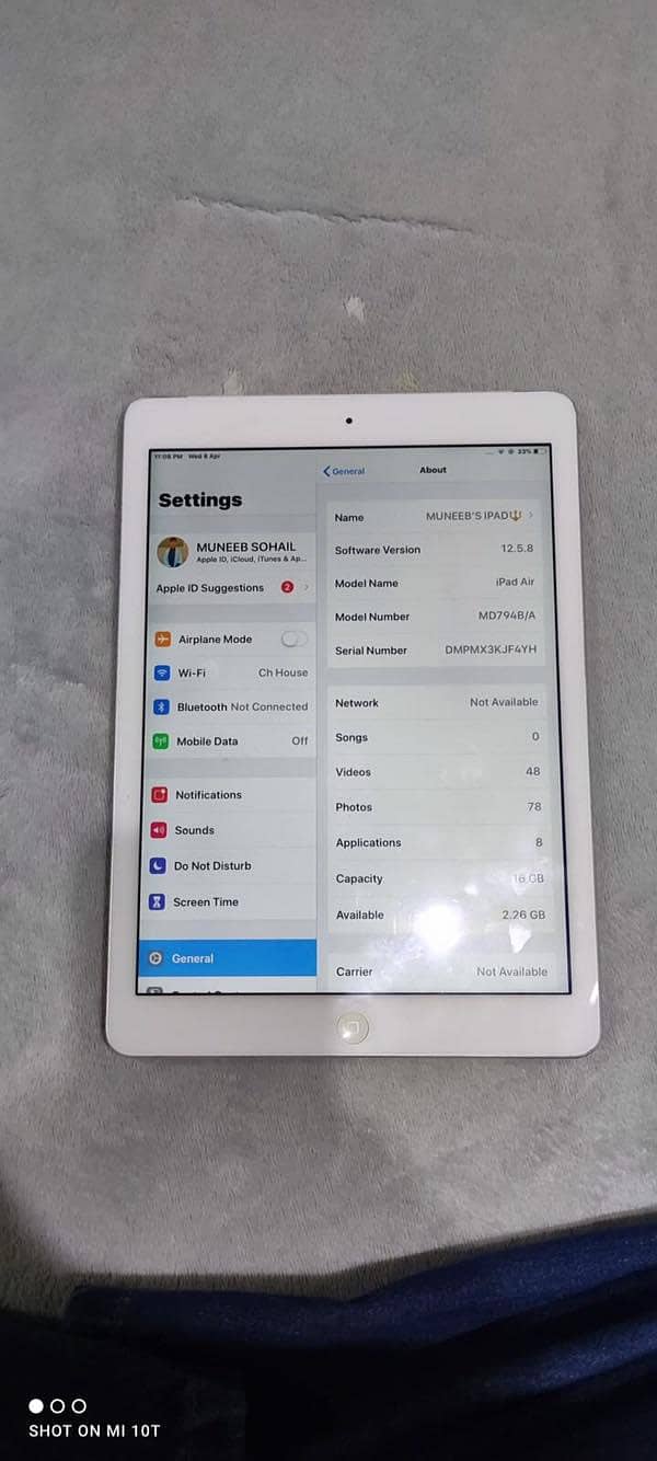 Ipad air 1 2