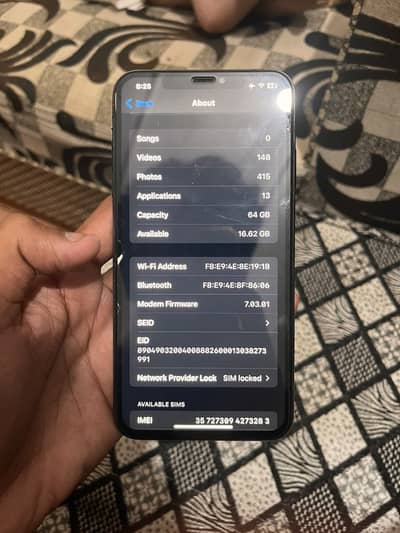 Apple iPhone XS Max jv phone ha 64gb