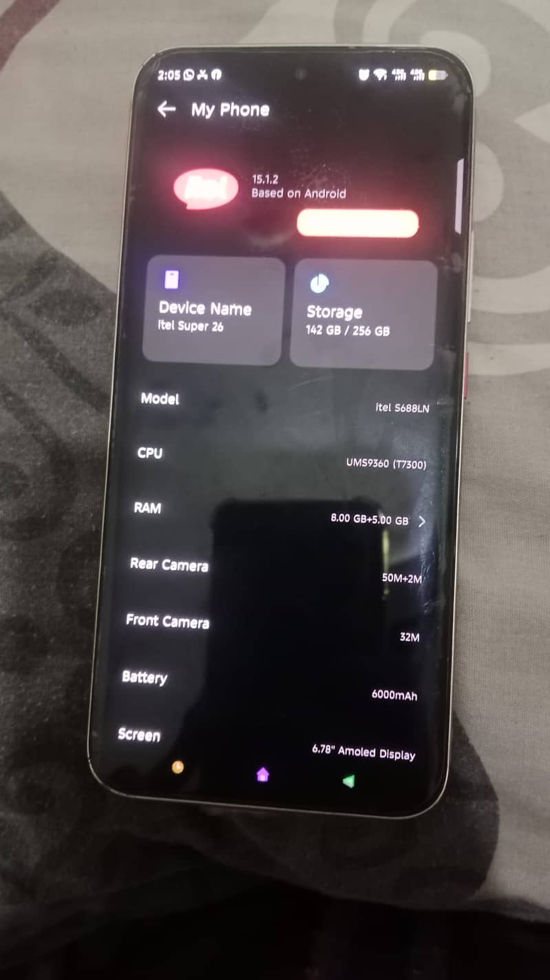 Itel A26 0