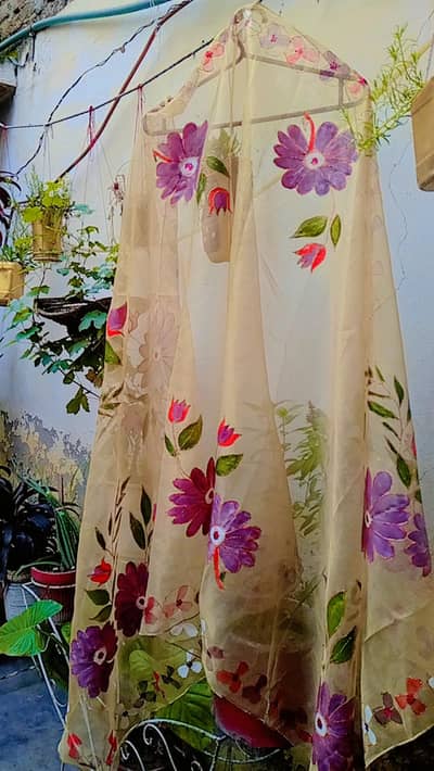 Hand made dupata