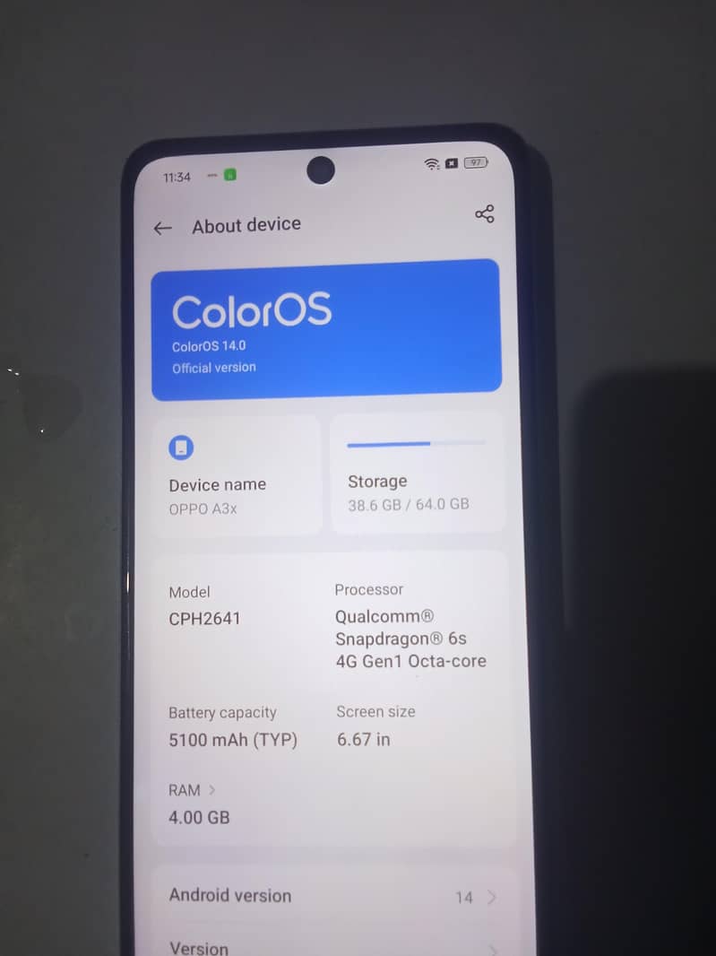OPPO A3x 2