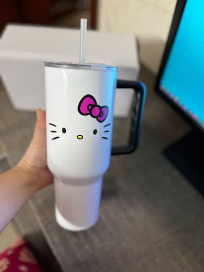 40oz Kitty Tumbler 