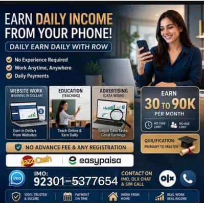 Online Jobs/ Full-Time / Part-Time jobs available / website Work