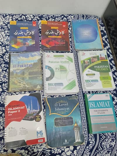O level Books and Past papers
