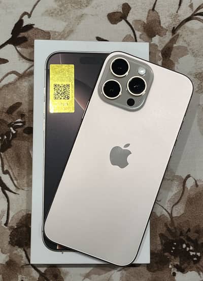 Apple iPhone 16 Pro Max 256GB PTA Approved