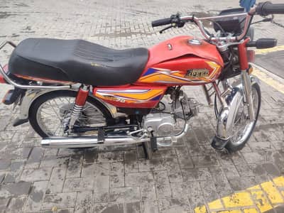 Hi speed 70cc 2025 Model - Islamabad Number- Brand New Condition