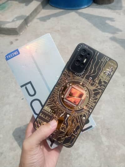 Tecno Pova 2 6/128 with Box 7000mah battery