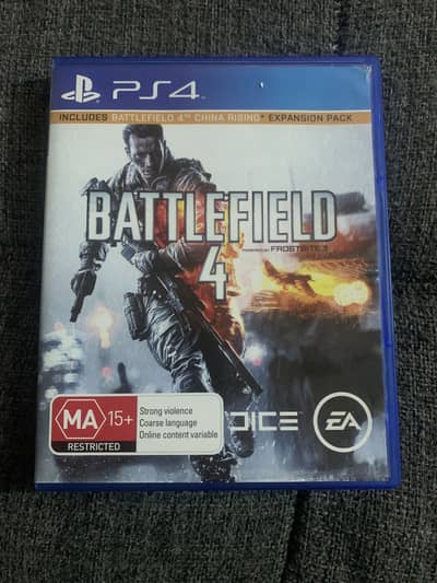 PS4 Battlefield 4 china raising CD