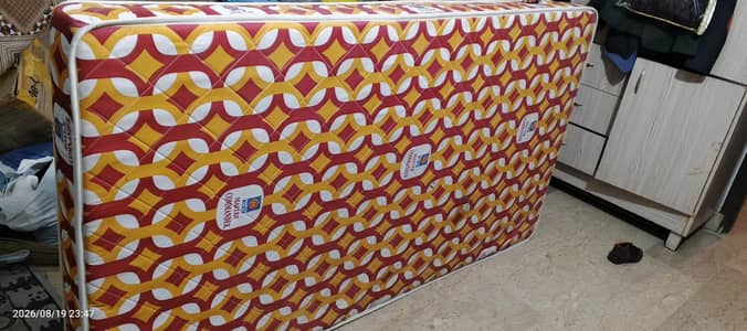 master Milty foam single mattress 6 inches brand new
