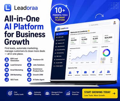  Find Leads. Win Clients. Grow Smarter with AI.