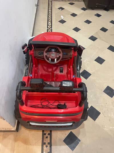 Kids riding car