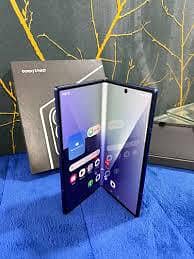 Samsung Galaxy z flod 7 mobile phone complete box