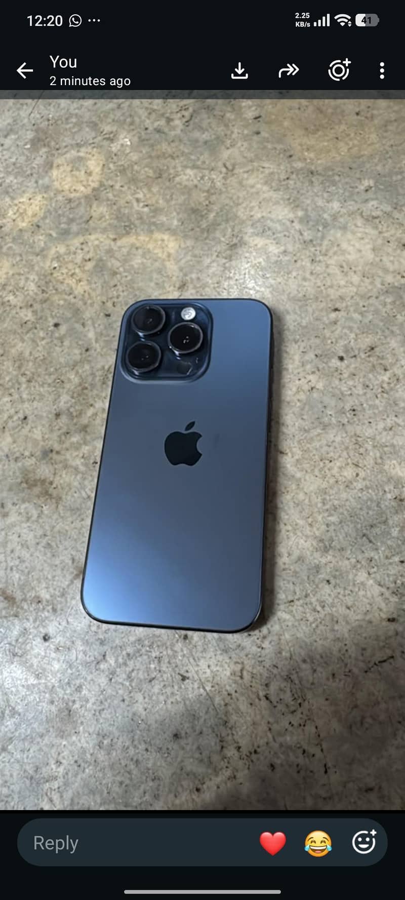 Apple iPhone 15 Pro AA/A model 0
