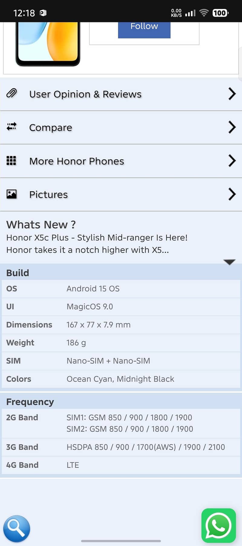 Honor 5C 1
