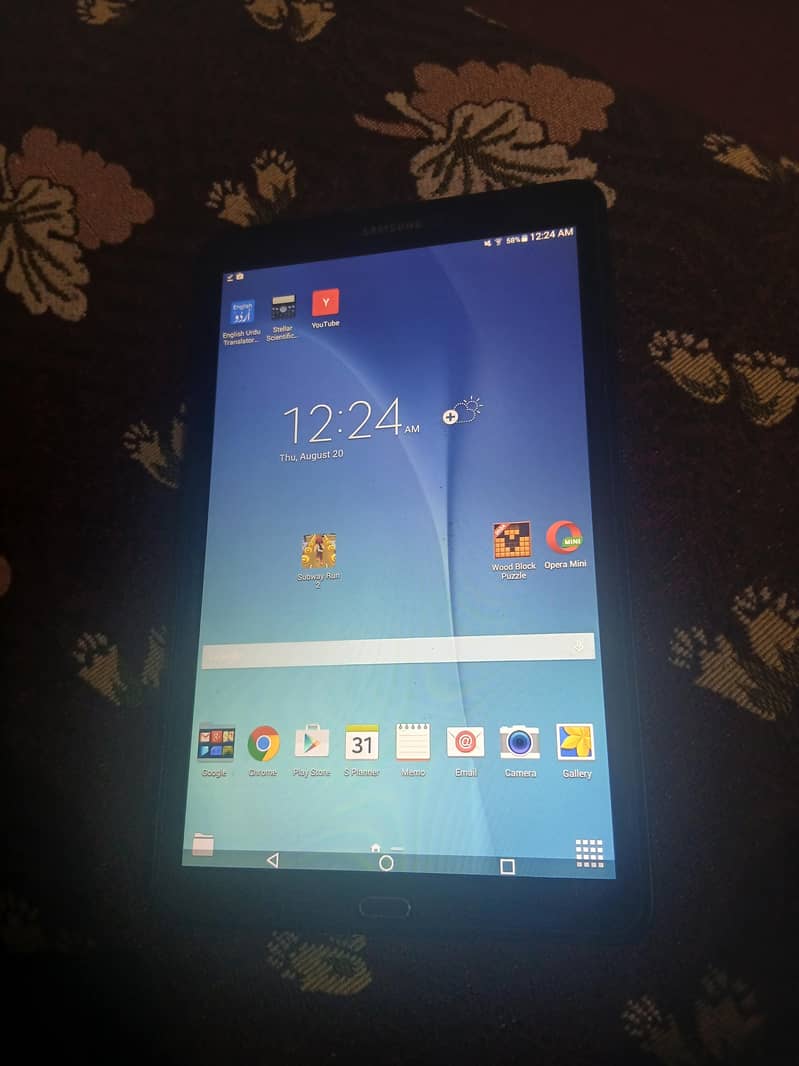 samsung tab E 1