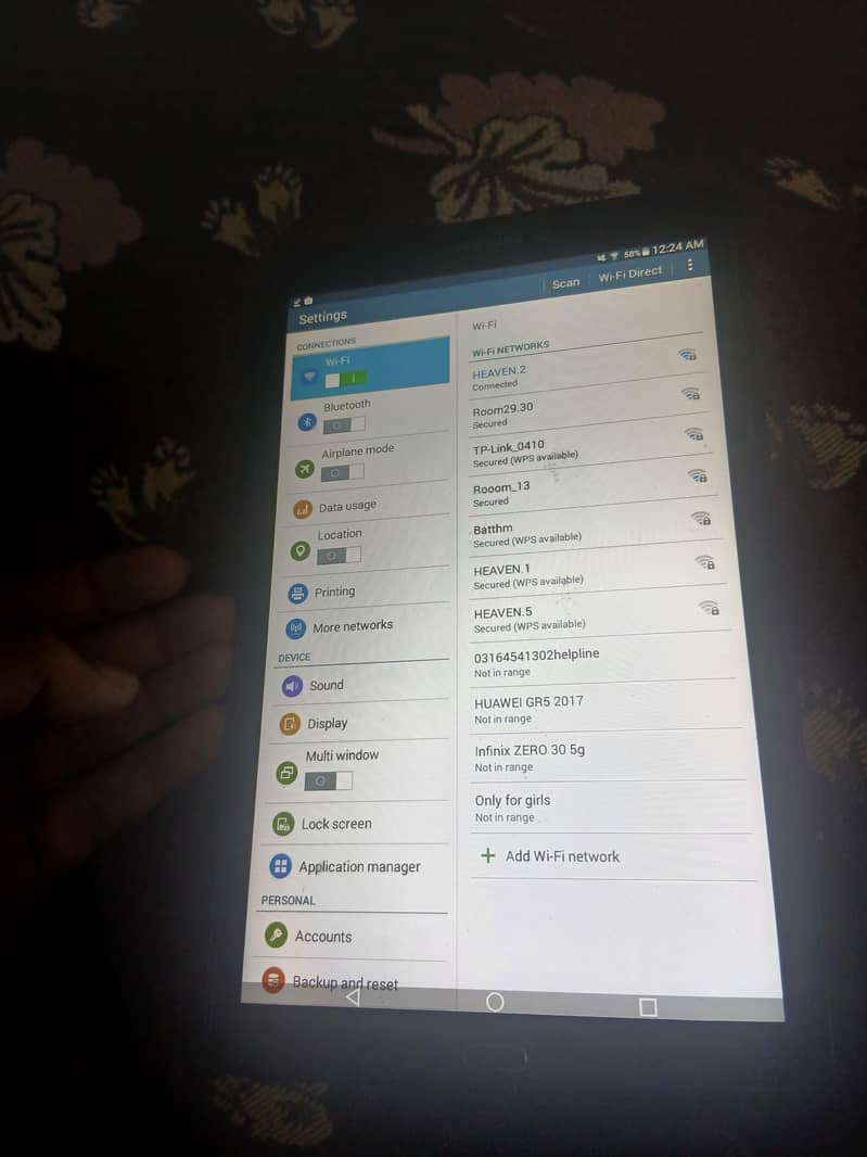 samsung tab E 3