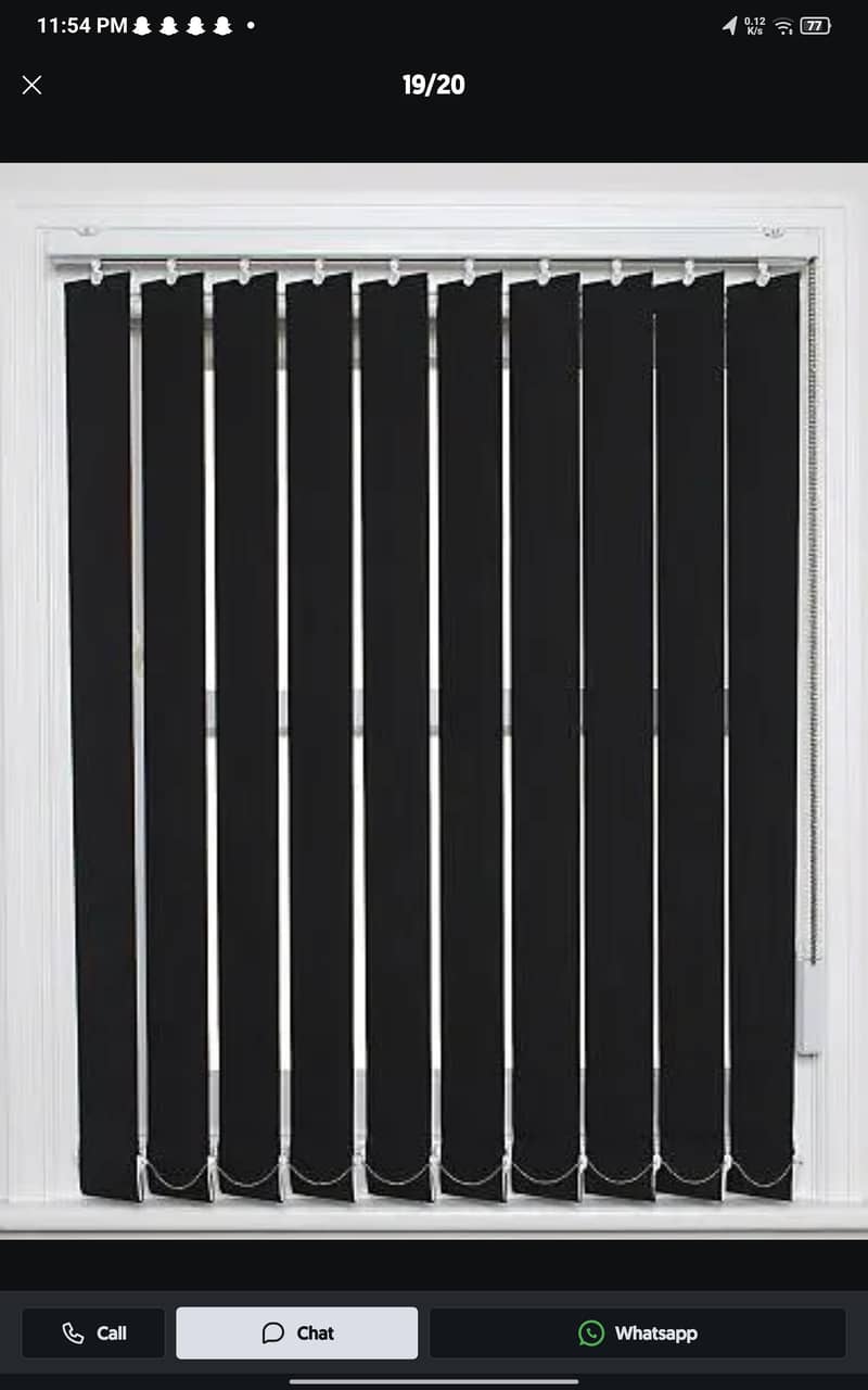 Blinds - Office Blinds - Roller Zebra Blind - Window Wooden Blinds 11